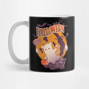 Cute Halloween Ghost Mug